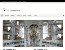 Tablet Screenshot of dresdentrust.org